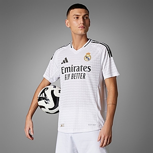 adidas Real Madrid 24/25 Home Authentic Jersey - White  | Free Shipping with adiClub | adidas US - $45.00