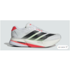 men's adizero boston 13 shoes cloud white / core black / lucid red $80