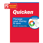 1-Year Quicken Deluxe Finance Subscription (PC/Mac Physical or Digital) $31.20 w/ SD Cashback &amp; More + Free Curbside Pickup