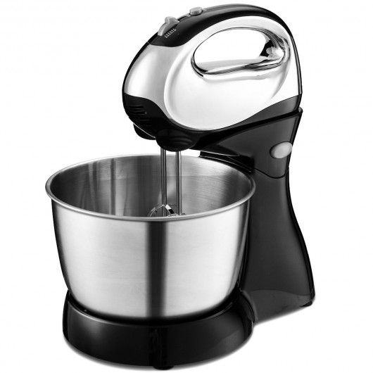 Costway 200 W 5-speed Stand Mixer with Dough Hooks Beaters (Free Shipping) $36.95