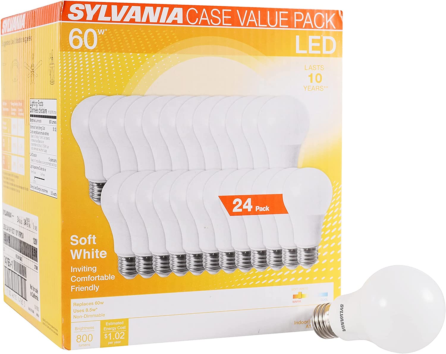 Ledvance: 30% Off SYLVANIA LED A19 Light Bulbs, SMART BLUETOOTH MESH LED Bulbs and More on Amazon + FS w/ Prime $16.09