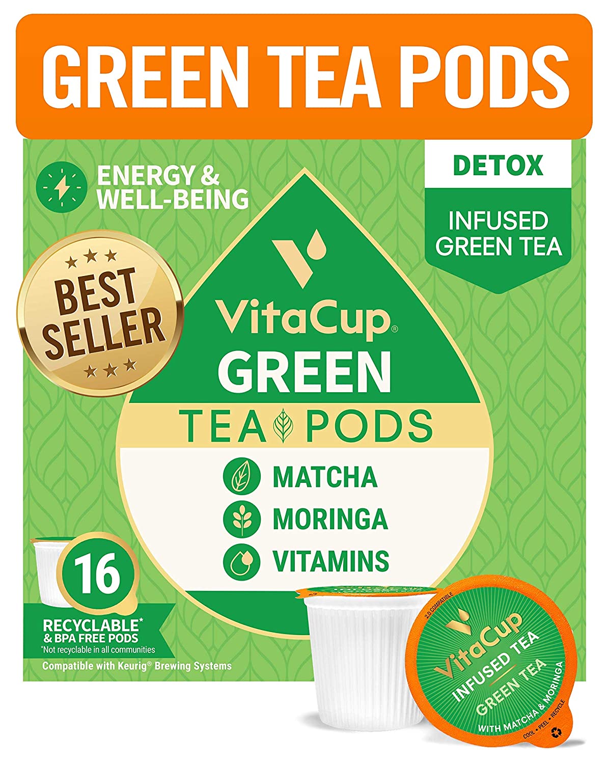 Amazon: Up to 30% Off VitaCup Tea Pods, Coffee Pods, & Ground Coffee + Free Shipping w/ Prime $16.79