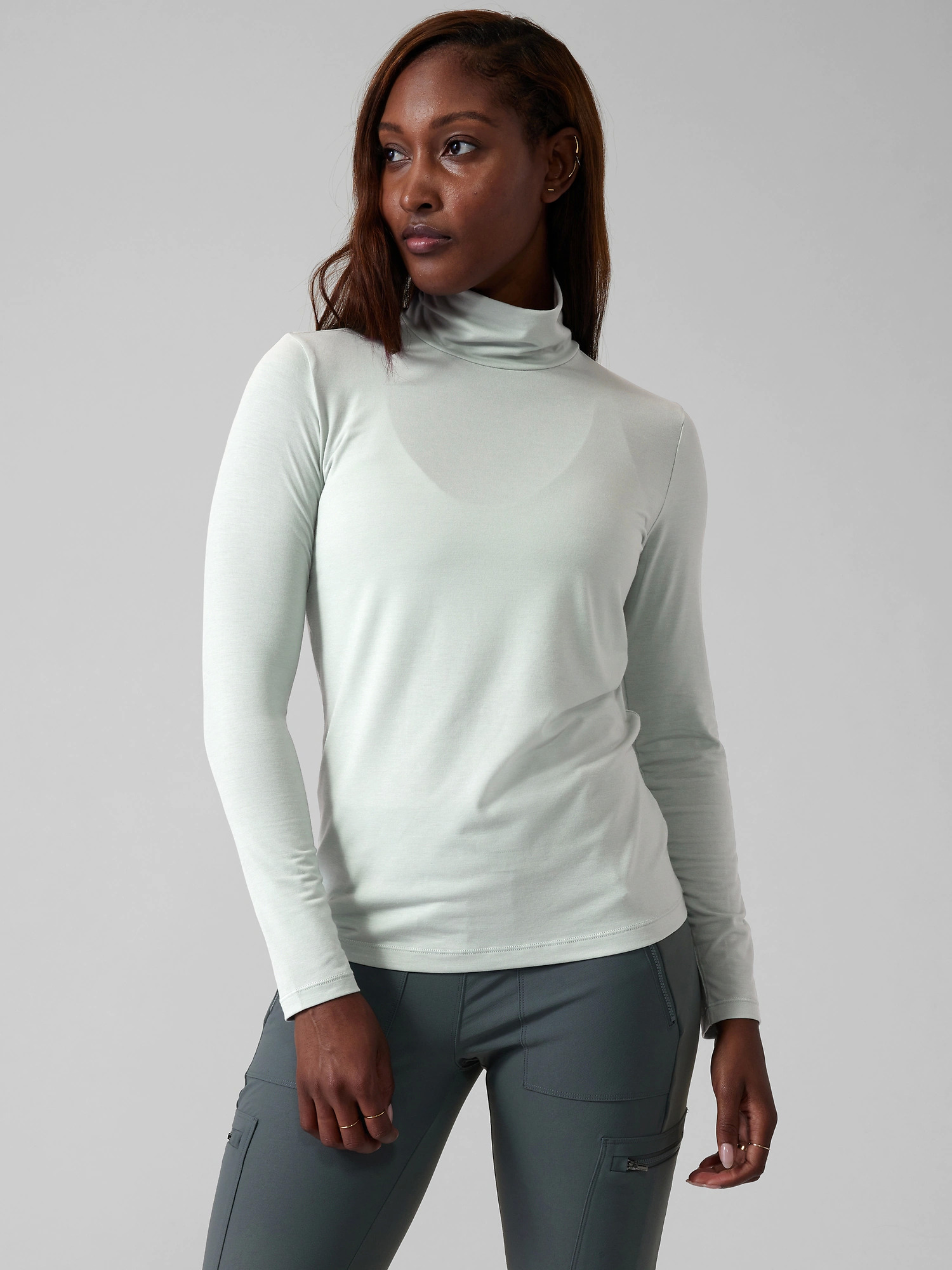 Athleta: Up to 50% Off Sale, Essential Turtleneck $15.99 + Free Shipping on $50+