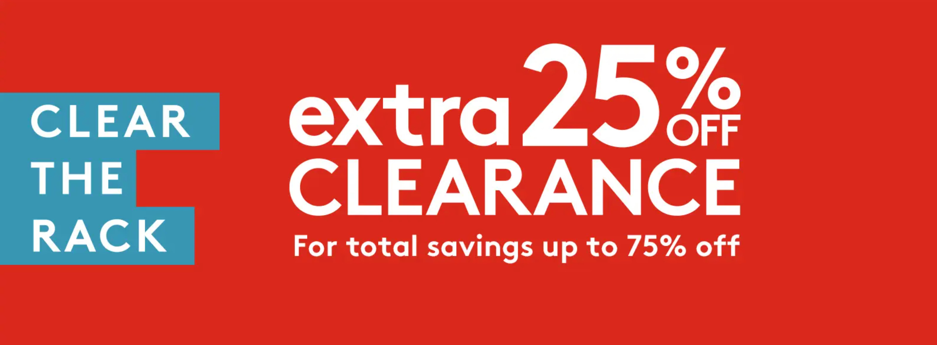 Nordstrom Rack: Extra 25% Off Select Red-tag Clearance Online ...