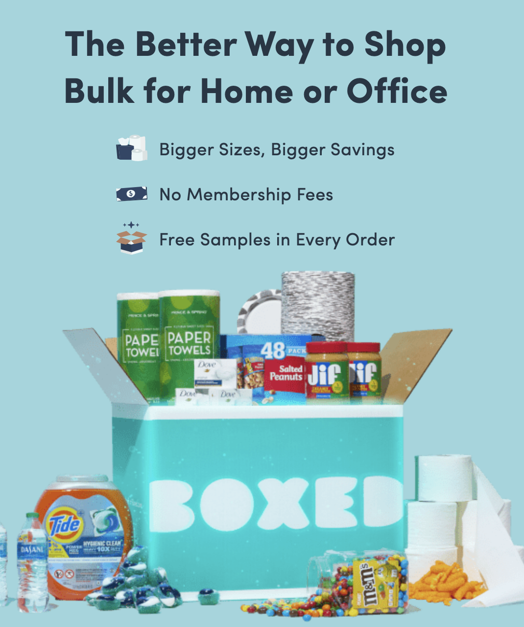 Boxed New Customers 20 Off + Free Shipping