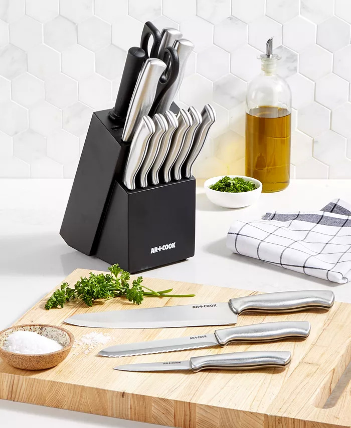 Macy's: Up to 60% Off Home, 15-Pc. Knife Block Set $24.99 + Free Shipping on $49