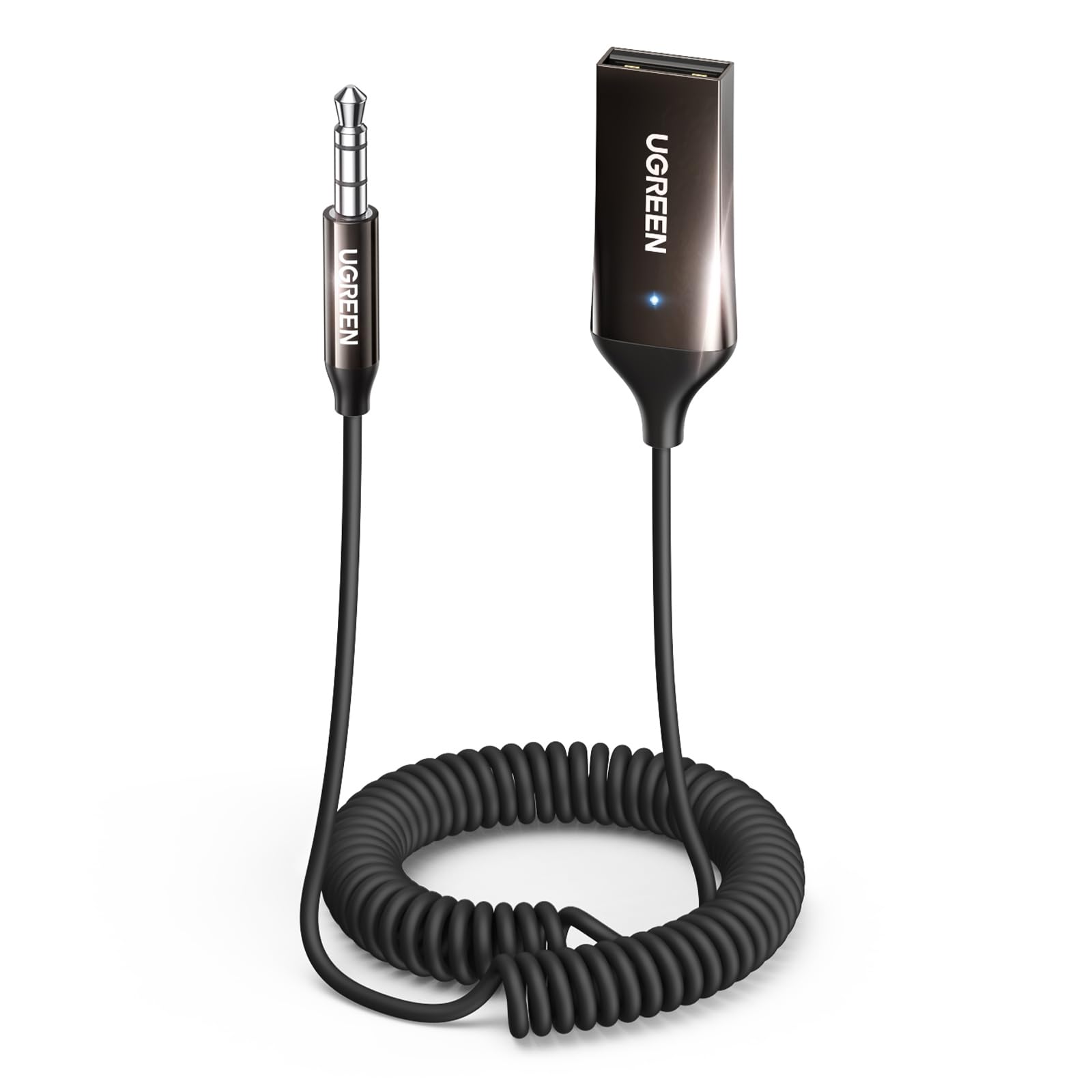 Ugreen aux to bluetooth 5 3 adapter 8 95 more free shipping w prime