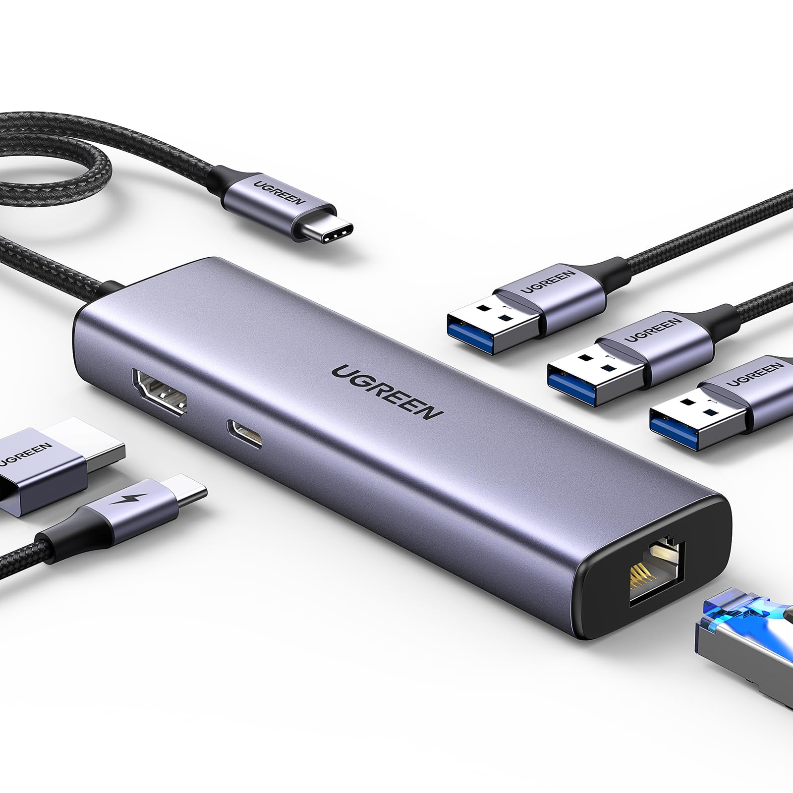 UGREEN Revodok 1061 USB C Hub 6-in-1 $23.99 & More + Free Shipping w/ Prime