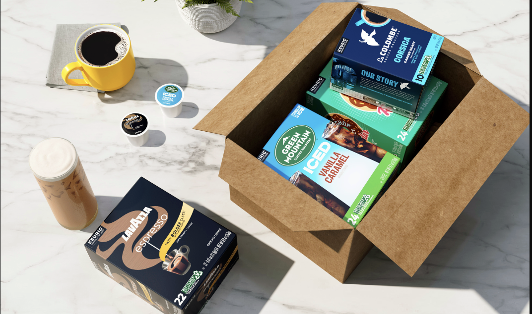 Keurig: 9 Boxes of Your Favorite K-Cup® Pods for $75 + Free Shipping