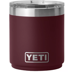Dick's Sporting Goods ScoreCard Members: 20% Off All YETI Drinkware & Soft Coolers, YETI 10 oz. Rambler Lowball 2.0 (Wild Vine Red) $16