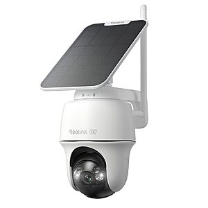 Reolink Argus PT Ultra 4K Solar Security Cameras + Solar Panel $97.99 + Free Shipping