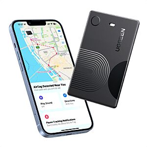 UGREEN FineTrack Slim Wallet Bluetooth Tracker Card (iOS Only) $14 & More