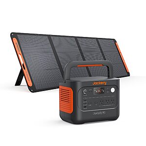 Prime: Jackery Explorer 1000 v2 1070Wh 1500W LiFePO4 Power Station + 200W Solar Panel $600 + Free S&H