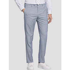 The Men's Wearhouse: Up to 50% Off Sitewide; Tech Flannel Shirt Jacket $19.99, Slim Fit Wool Blend Sharkskin Suit Pants $19.99 + Free Shipping