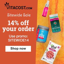 14% Off Your Order at Vitacost with Coupon Code