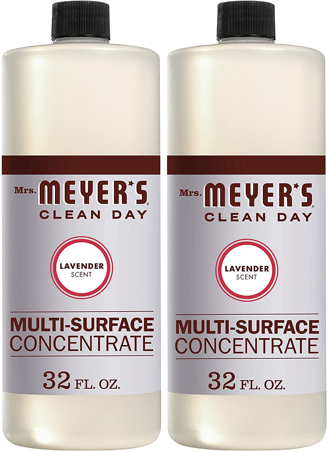 Amazon: Mrs. Meyer's Clean Day Multi-Surface Cleaner Concentrate, Lavender Scent, 32 Oz - Pack of 2 $10.65 w/ S&S + Free Shipp