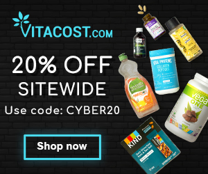 Vitacost: Cyber Monday Sale 20% Off Sitewide w/ Code + Stack Savings