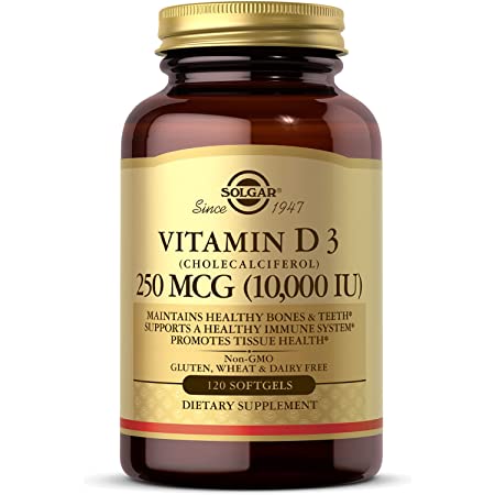 Amazon: Solgar Vitamin D3 120 Softgels $5.04 w/ Clip Coupon + S&S