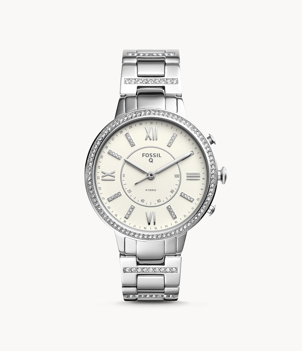 Fossil: Up to 50% Off Men's & Women's Watches & Accessories, Hybrid Smartwatch Virginia Stainless Steel $99 + Free Shipping on Orders $50+