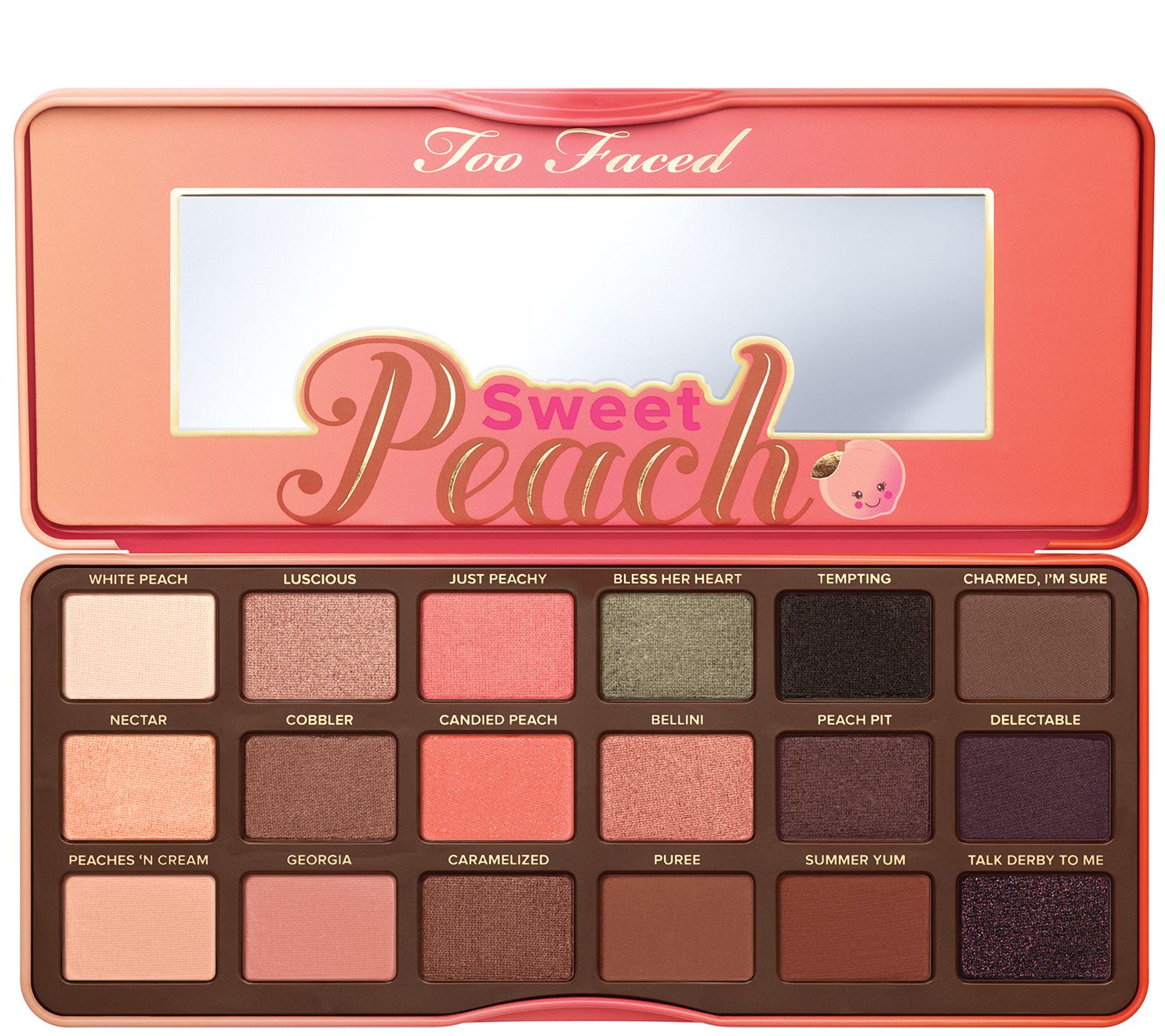 QVC Too Faced Sweet Peach Eyeshadow palette 24.99 free shipping