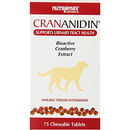 Nutramax Laboratories 75 Count Cranandin Pet Supplement $30.87 + Free Shipping on Amazon