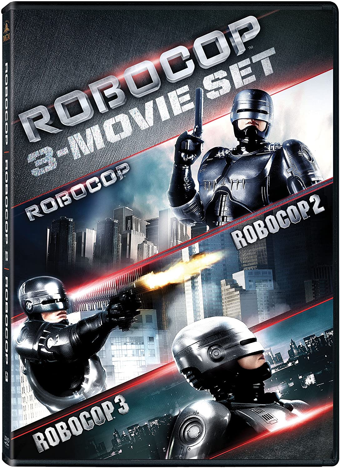 RoboCop: Trilogy Collection [Blu-ray] $9.96, [DVD] $7.50 at Amazon