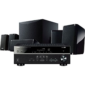 Select Best Buy Stores Yamaha 5.1 Channel 4K Home Theater Speaker