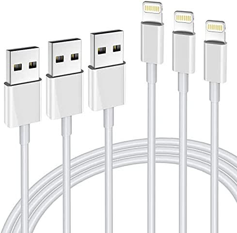 iPhone Charger 3Pack Apple MFi Certified Apple Charger 6FT, Lightning Cable $4.79 AC+FS