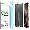 2-Pack amFilm OneTouch iPhone 16/15/14/13 Tempered Glass Screen Protectors from $4.54 + Free Shipping w/ Prime or $35+ orders