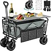 YITAHOME Folding Wagon w/ Table Plate (220lb Capacity) $39.59 + Free Shipping