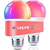 2-Pack Lepro B1 Smart WiFi &amp;amp; Bluetooth RGBWW Color Changing Light Bulbs $9.99 + Free Shipping w/ Prime or $35+ orders