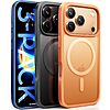 LISEN 3-PACK MagSafe Phone Cases for iPhone 17/ Air/ 17 Pro/ 17 Pro Max (Black, Orange &amp;amp; Blue) &amp;amp; More $14.99 + Free Shipping w/ Prime or $35+ orders
