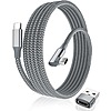 Elebase 10' Right Angle 100W USBC Charger Cable w/ USB Adapter (Grey) $5.99 &amp;amp; More + Free Shipping w/ Prime or $35+ orders