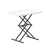 28&amp;quot; FanttikOutdoor Quick Pop-Up Folding Table w/ 3 Adjustable Heights (Granite White) $39.89 + Free Shipping