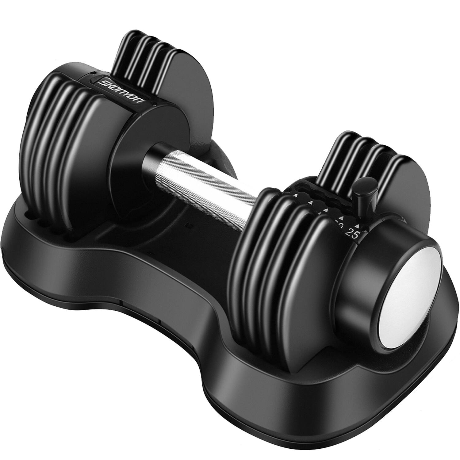 Adjustable Dumbbell Barbell 25 lbs Weight $79.97 with Free Shipping