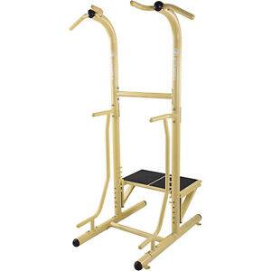 $372.99 Stamina 65-1485 Weather-Resistant Outdoor Fitness Power Tower Pro Station, Gold + Free Shipping
