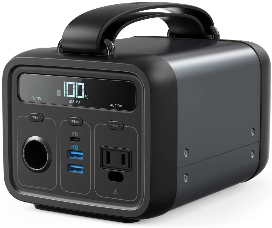 Anker Portable Power Station, 213Wh/57600mAh Portable Rechargeable Generator with 30W PD $179.99