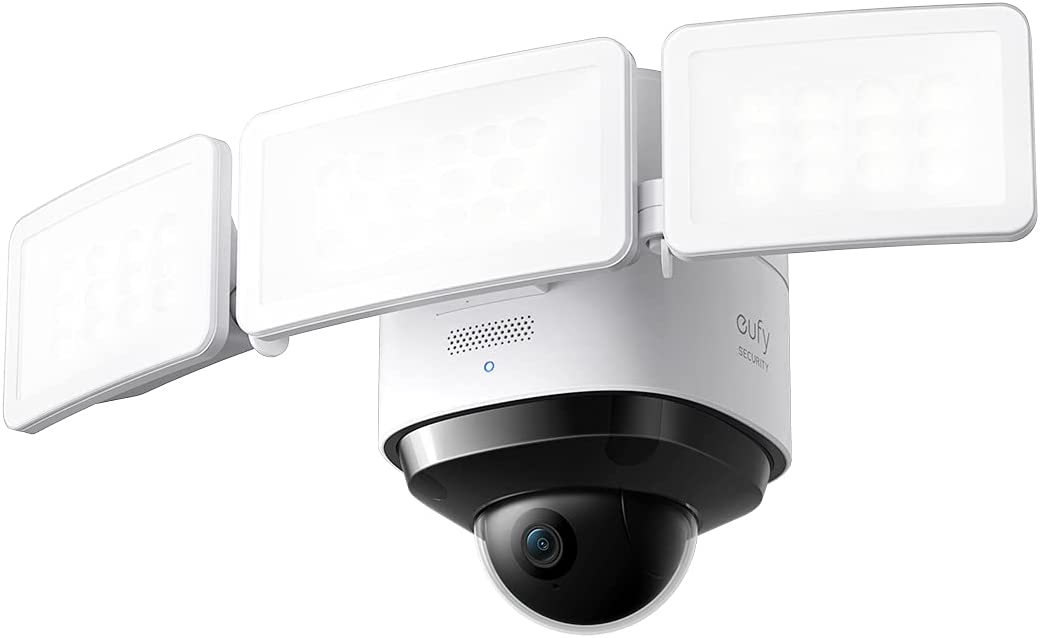 eufy Security Floodlight Cam 2 Pro 360-Degree Pan and Tilt Coverage 2K $249.99
