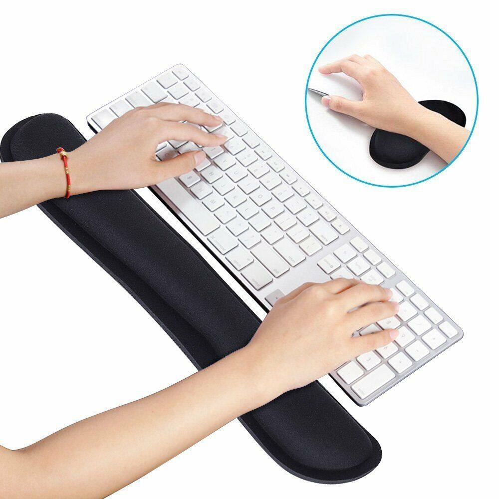 Memory Foam Set: Keyboard Wrist Rest Pad and Mouse Wrist Cushion Support for $6.99 + Free Shipping