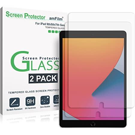 amFilm iPad 9th Gen Glass Screen Protector 2 Pack $6