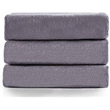 JML Microfiber Bath Towels, Bath Towel 3 Pack(27" x 55"), Soft, Super Absorbent and Fast Drying, Microfiber Towels for Sports, Travel, Fitness, Yoga $16.79 + Free Shipping