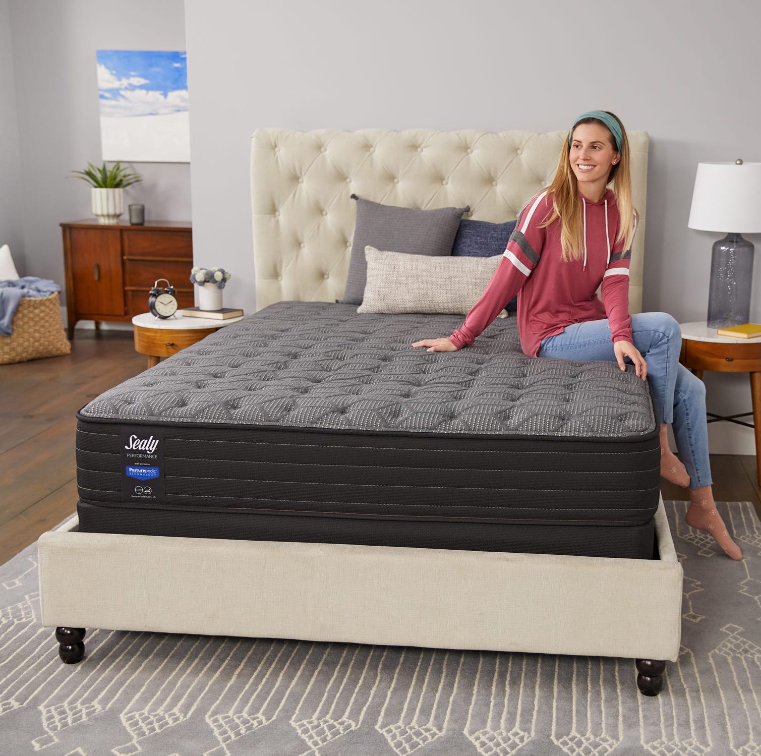 Sealy Response Performance Firm Queen Mattress + More w/ Free Shipping & Removal $479