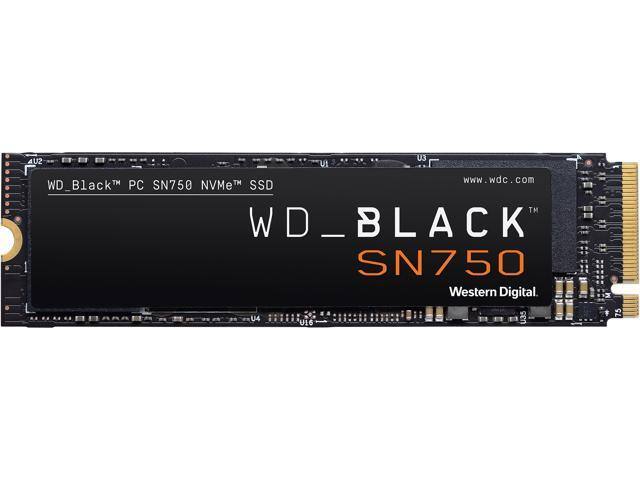 Western Digital BLACK SN750 NVMe 500GB Solid State Disk [M.2 2280, PCI-Express 3.0 x4, 3D NAND] for $54.99 w/ FS after Code