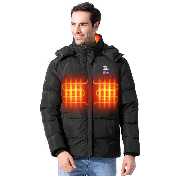 Men’s Heated Jacket with Battery Pack for $81.60 + Free Shipping at Kemimoto