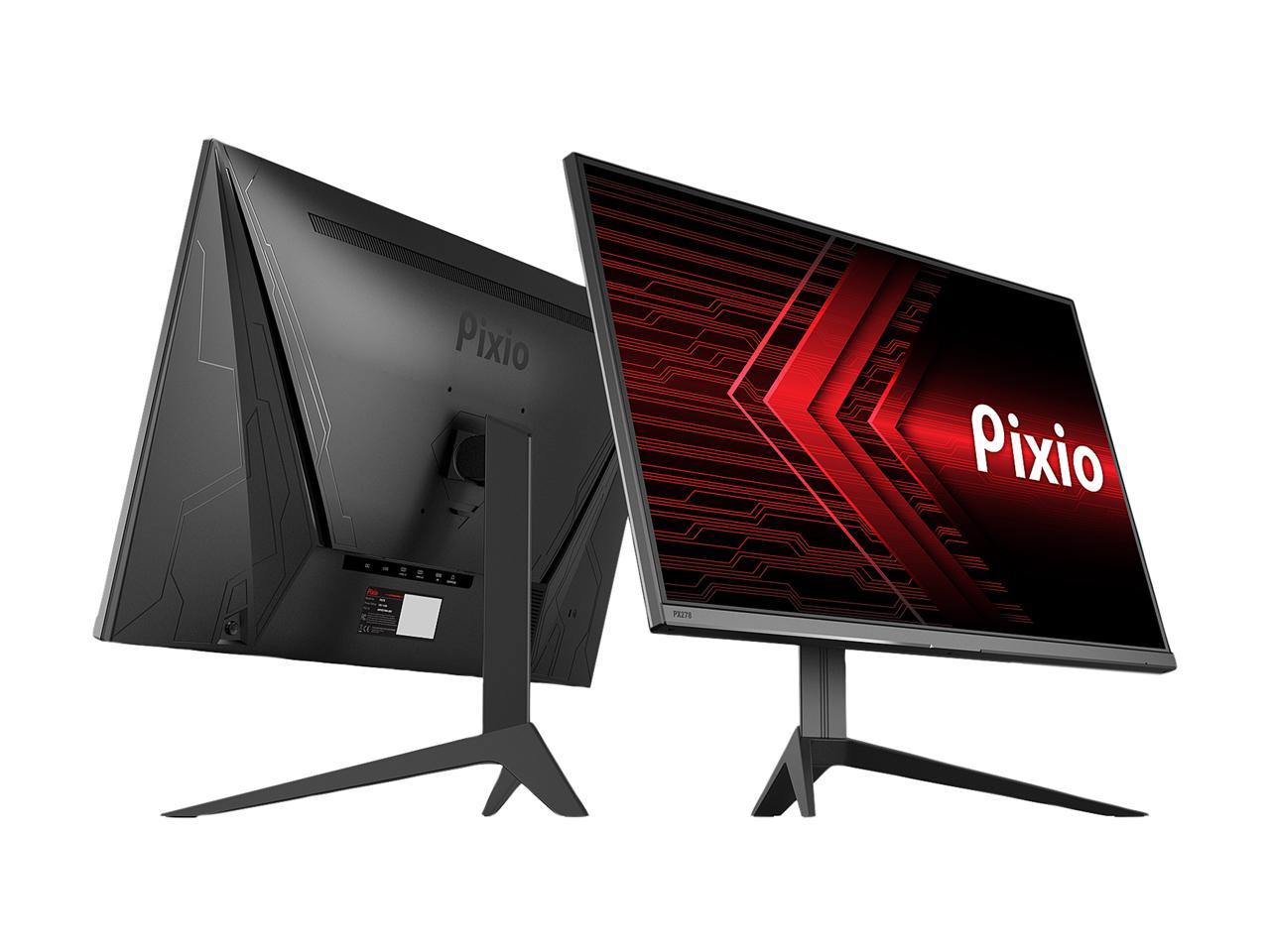 Pixio PX278 27 inch 1440p 144Hz 1ms GTG Response Time HDR DCI-P3 95% sRGB 129% Flat AMD FreeSync Esports, 27 inch Gaming Monitor $229.99