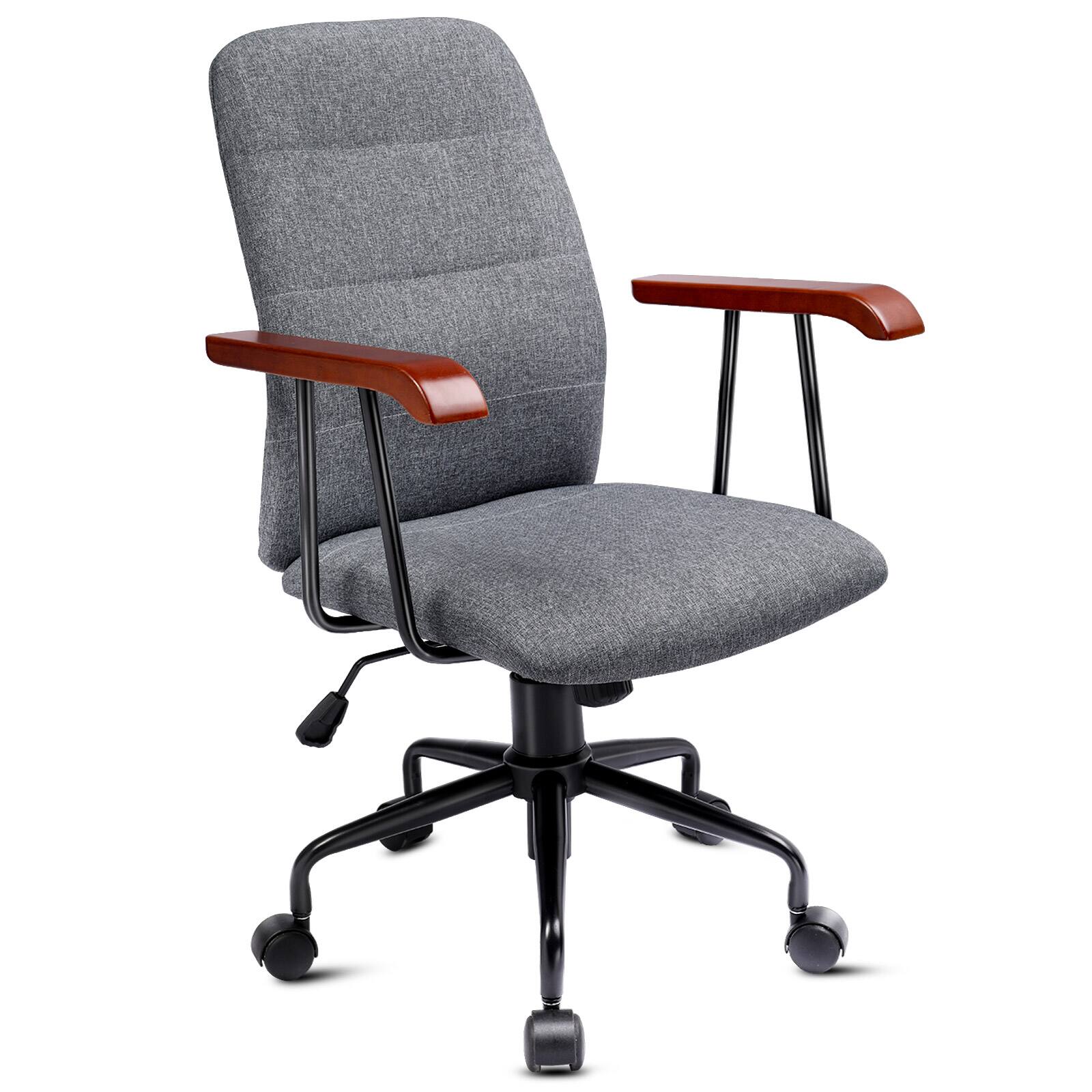 ComHoma Office Computer Chair: Ergonomic, Adjustable, Swivel, Modern Style Chair (Beige, MID) for $50.24 + FS