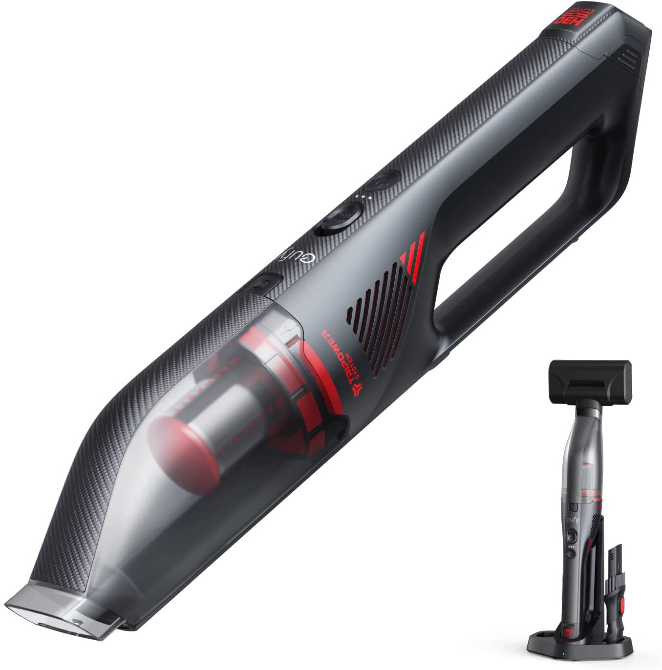 eufy by Anker, HomeVac H30 Mate, Cordless Handheld Vacuum Cleaner B&W $119.99