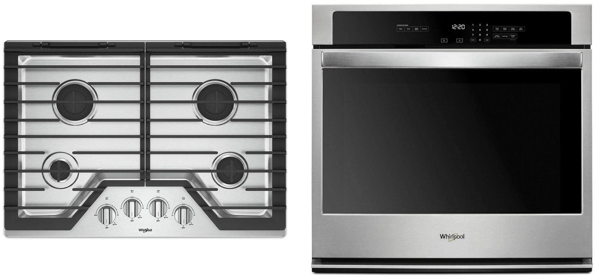 Whirlpool Cooktop and Oven Package $1869.60