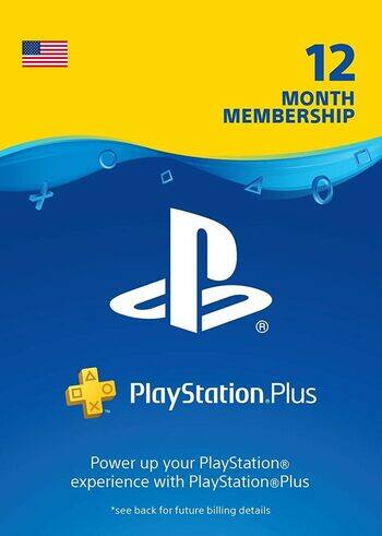 12 Months PlayStation Plus Subscription [Instant e-delivery] $35