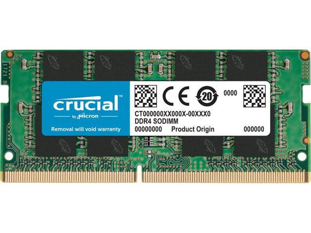Crucial 32GB (32GB x 1) DDR4-2666 CL19 SODIMM 260-Pin Laptop Memory for $99.99 w/ FS after code